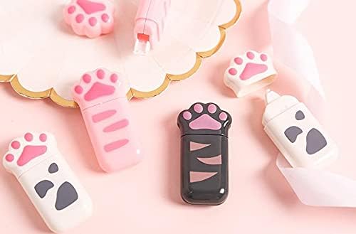 6 Pcs/pack Kawaii Cat Claw Paw Magic Decorative Plastic Correction Tapes Corrector Diary Stationery Office School Supply Gift