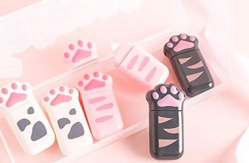 6 Pcs/pack Kawaii Cat Claw Paw Magic Decorative Plastic Correction Tapes Corrector Diary Stationery Office School Supply Gift