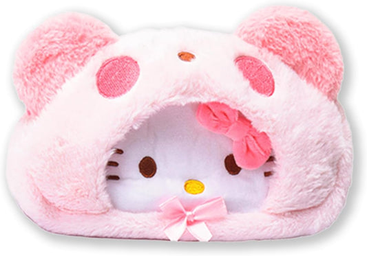 Cute Kawaii Plush Zipper Pencil Case, Used for Office Supplies, Stationery Storage and Cute Anime Cosmetic Bag