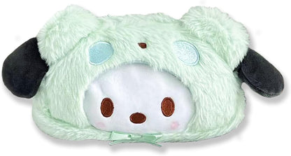 Cute Kawaii Plush Zipper Pencil Case, Used for Office Supplies, Stationery Storage and Cute Anime Cosmetic Bag